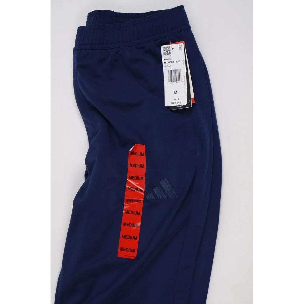 Adidas Pants M Tricot Pant Dark Blue Solid Medium NWT